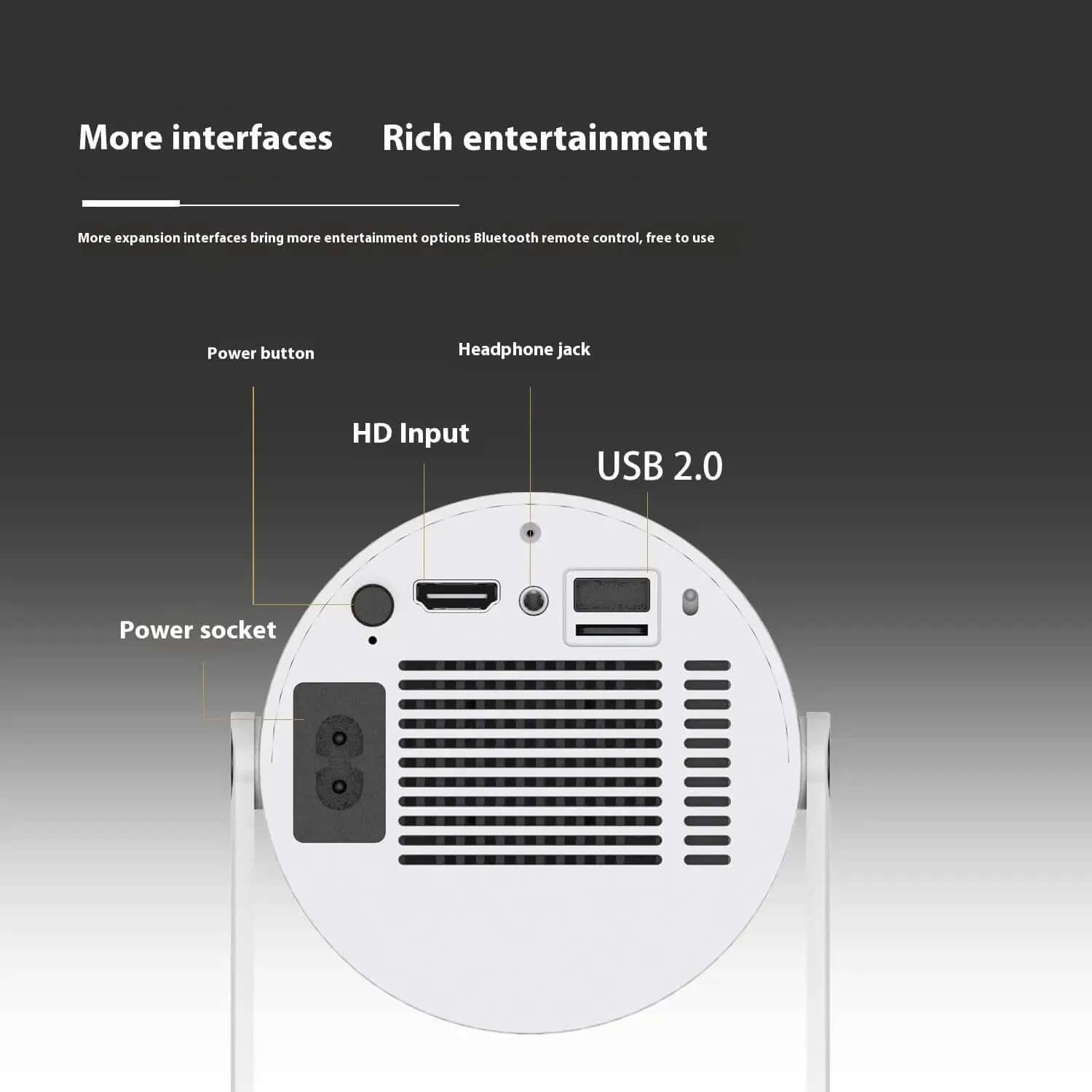 Smart projector for best projector for home entertainment use