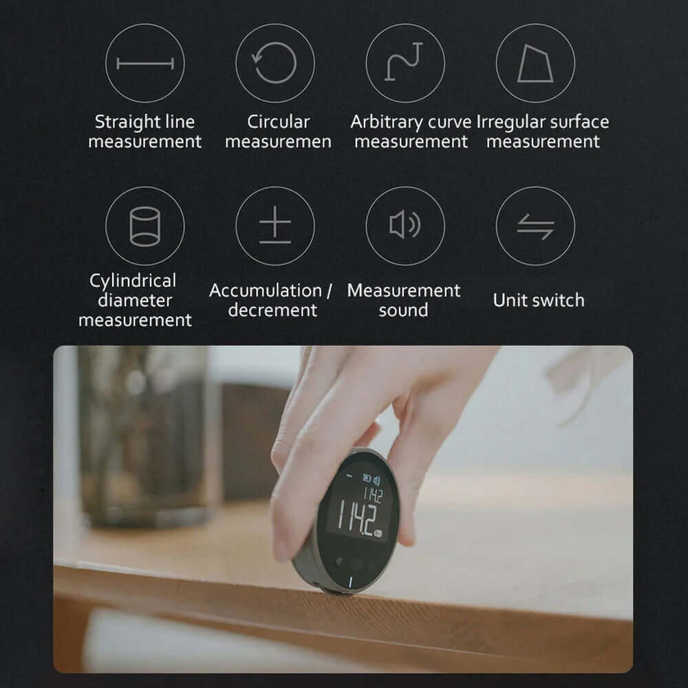 Digital Tape Measure easy-to-use LCD measuring tool