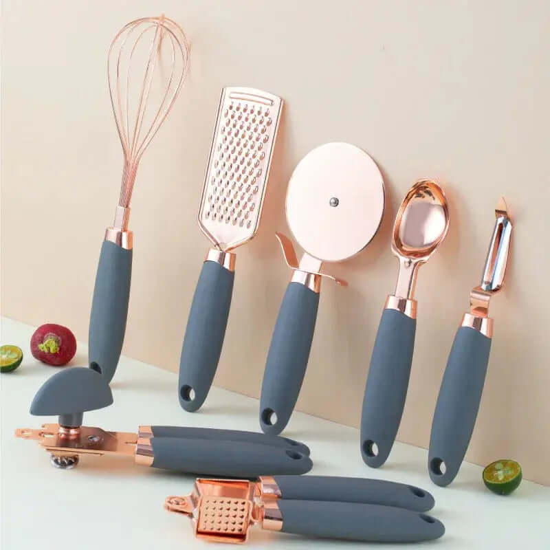 copper kitchen gadgets durable cooking tools set